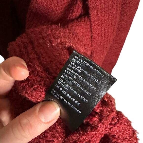 Pilcro Eyelash Mid-Length Cardigan XS - Picture 12 of 12